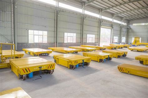 Remote Control Material Transfer Cart Automated Rotating Motorized
