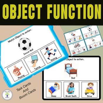 Object Function Task Cards For Speech Therapy Boom Cards Tpt