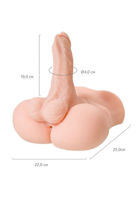 Ada Marketing Kıkırdaklı Dildo ya Sahip Manken Anal Girişli ve 19cm