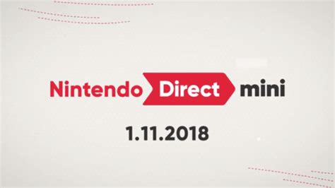 New Nintendo Direct Mini released