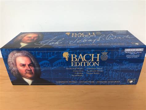 Johann Sebastian Bach Bach Edition Complete Works Cd Box Set