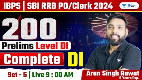 Data Interpretation Prelims Level Di Set Ibps Sbi Rrb