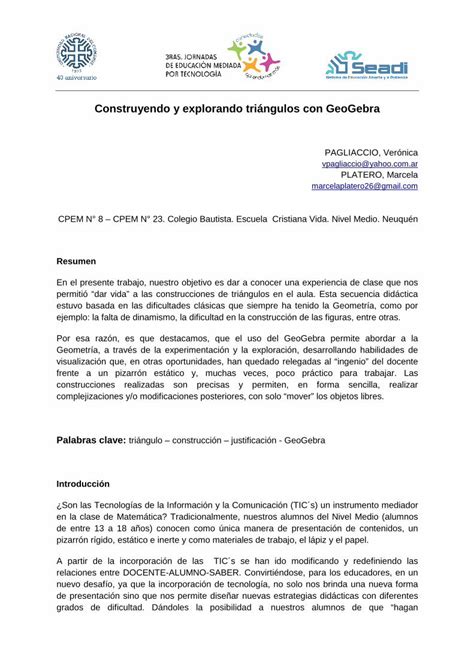 PDF 029 Construyendo y explorando triángulos con GeoGebra PDF