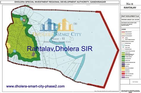 Map Of Rahtalav Dholera Sir Dholera Dholerasir Dholerasmartcity