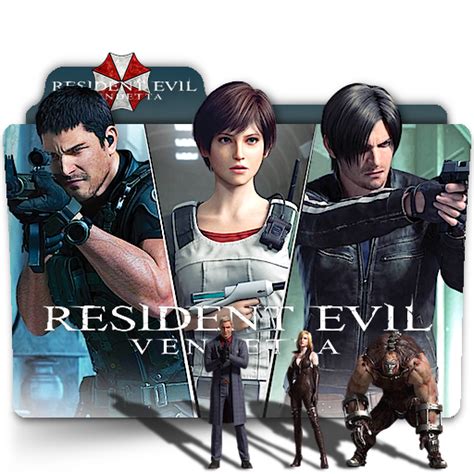 Resident Evil Vendetta Movie Folder Icon V2 By Zenoasis On Deviantart