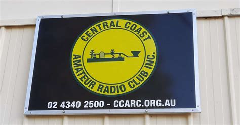 Sign Central Coast Amateur Radio Club