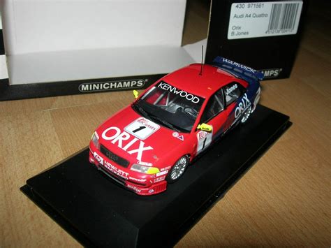 Audi A4 Quattro Stw 1997 N°1 Orix Jones Minichamps 1 43 Kaufen Auf