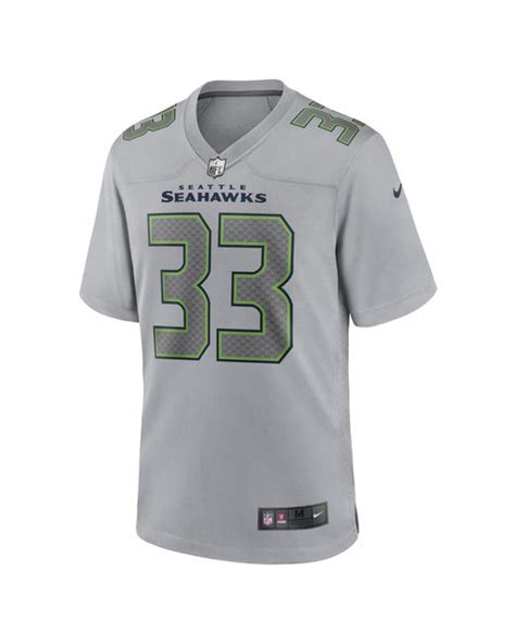 Nike Nfl Seattle Seahawks Atmosphere Fashion Football Jersey In Grey