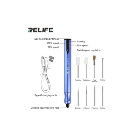 Relife RL 068C Smart Mini Rechargeable Multifunctional Sanding Pen