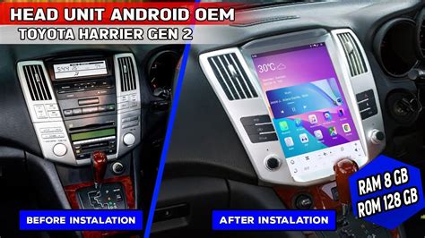 Rekomendasi Head Unit Android Terbaik Untuk Toyota Harrier Gen Youtube