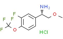 S Fluoro Trifluoromethoxy Phenyl Methoxyethylamine