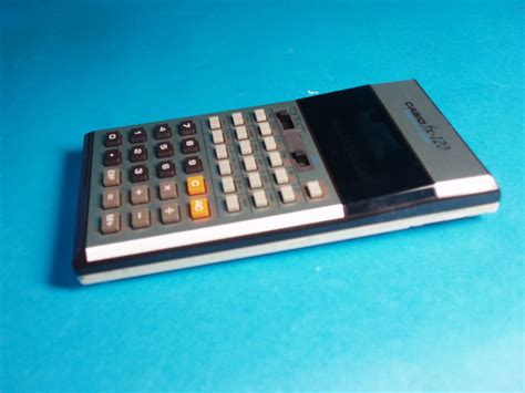 Vintage Calculator Museum Vintage Casio Fx 120 10 Digit Scientific