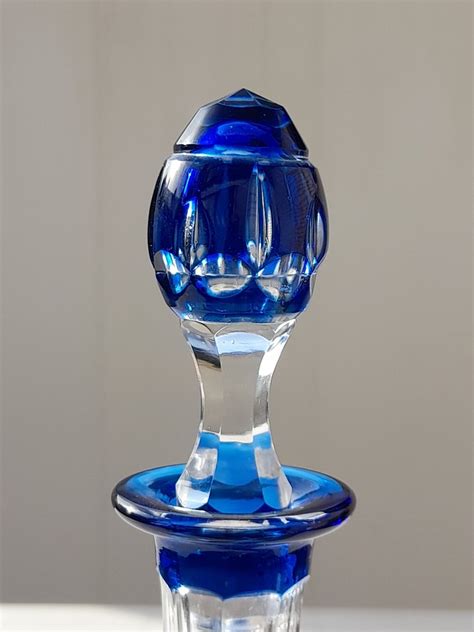 Val Saint Lambert Cobalt Blue Carafe Crystal Catawiki