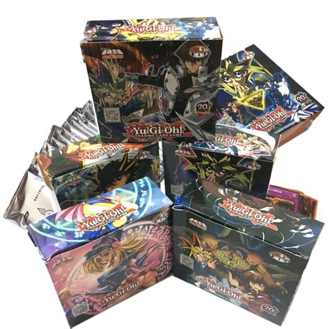 Yu GI Oh การ์ดเกมกล่องคลาสสิก Yugioh Anime Yu GI Oh ชุดการ์ดเล่นเกมภาษา ...