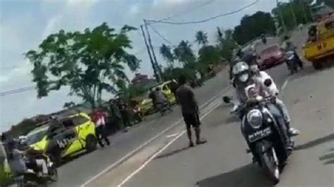 Lakalantas Jalan Lingkar Dalam Selatan Banjarmasin Satu Pemotor