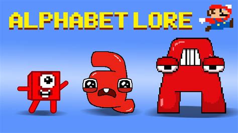 Alphabet Lore A Z But Fixing Letters Mini Game Mario Vs