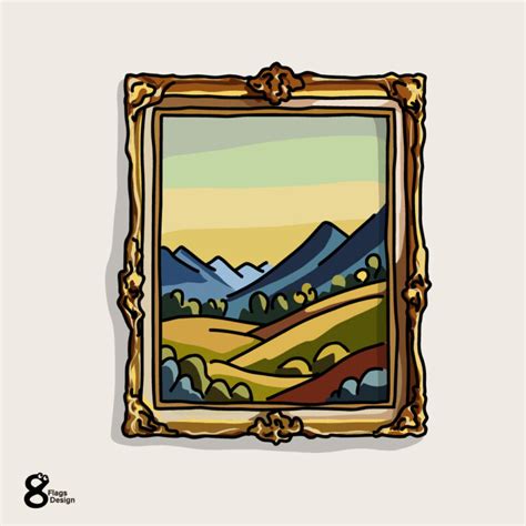 無料・商用利用okのベクター素材【絵画のイラスト】 ベクターシェルフ