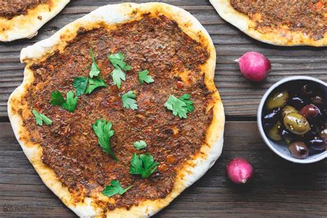 Easy Turkish Lahmacun Recipe LEBANESE RECIPES