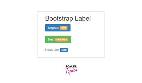 Bootstrap Labels Scaler Topics