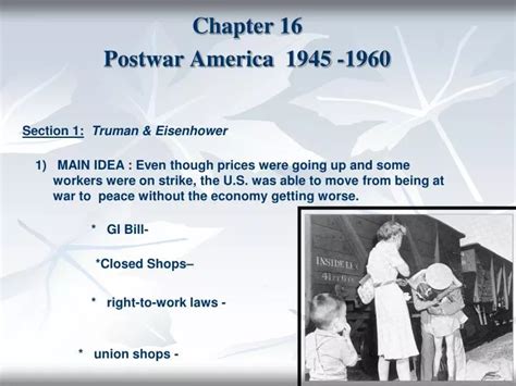 Ppt Chapter 16 Postwar America 1945 1960 Powerpoint Presentation