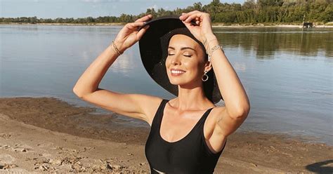 Dorota Gardias w bikini na plaży Fani zachwyceni boskim ciałem