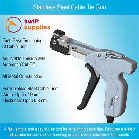 Stainless Steel Cable Tie Gun