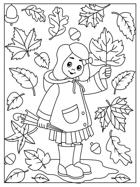 Herfst Kleurplaat Artofit