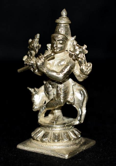 Product Name Lord Krishna Idol In Pure Silver Weight Gms