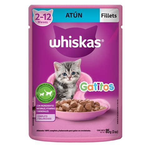 Whiskas Alimento H Medo Para Gatitos At N