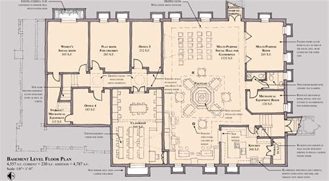 Mosque Floor Plan Simple - floorplans.click