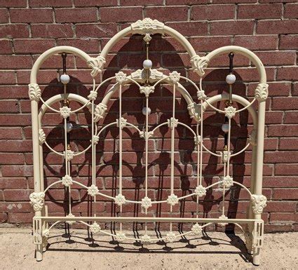 Antique Cast Iron Bed Frame Identification And Value Guide