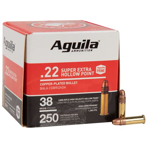 Aguila 22 Lr 38 Gr Hp 250 Rnds Backcountry Supplies