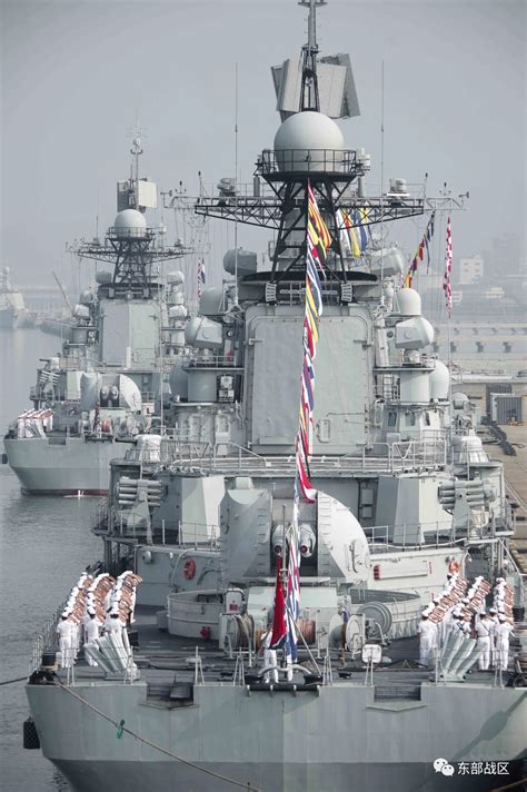 Chinese Navy Sovremenny Class Destroyers After Their Mid Life Upgrades The Classic Ak 130 Dual