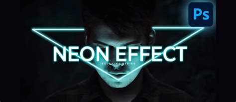 NEON GLOW EFFECT In Adobe Photoshop Tutorial Graphic Design