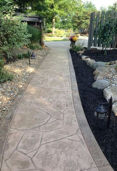 12 Stamped Concrete Walkway Ideas 2022