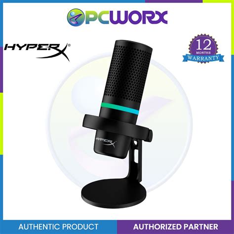 Hyperx Duocast Rgb Lighting Omnidirectional Usb Type C Microphone