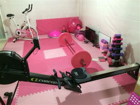 My Pink Gym Is Coming Together Pink Gym Home Gym Decor Gym Decor