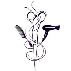 Hair Stylist Scissors Clipart Vector Images (over 130)