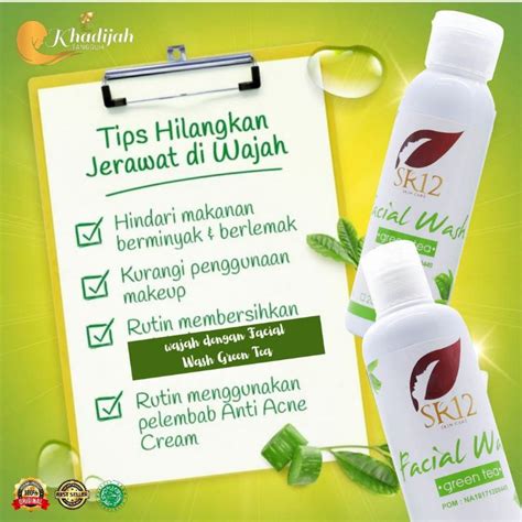 Jual Facial Wash Greentea Ml Membantu Mengatasi Kulit Kering Dan