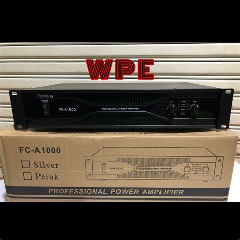 Jual Power Amplifier Firstclass FC A 1000 Fca1000 Shopee Indonesia