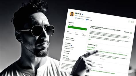 Upwork Profile Review Nitin S Web Design Portfolio Youtube