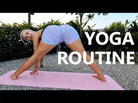 Flexi Amy Youtube Yoga Routine Fit Chicks Yoga Challenge