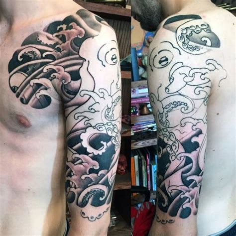 Share More Than 76 Japanese Octopus Tattoo Black And White In Coedo