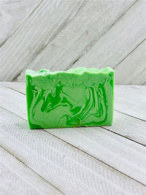 Artisan Soap Cucumber Mint Scented Soap Handmade Soap Etsy