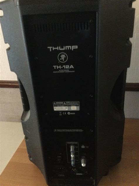 Mackie Thump TH 12A Active Sound Speaker Power Lead 1 Pair EBay