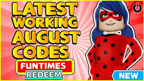 August 2021 Miraculous RP Ladybug Cat Noir Codes Redeem All The