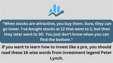 16 Insightful Peter Lynch Quotes for Successful Investing