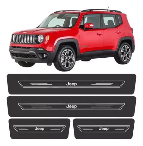 Kit Adesivos Soleira Porta Compat Vel Jeep Renegade Sol