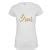 Tolles Jga Braut Shirt Glamour Wei Mit Goldener Schrift