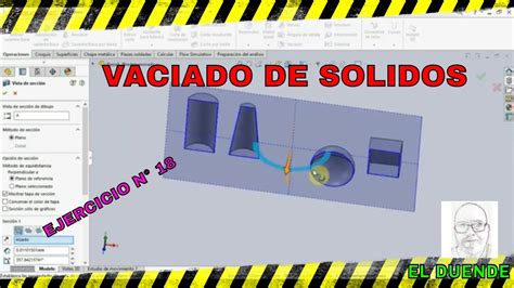 Herramienta Vaciado En Solidworks 2016 YouTube